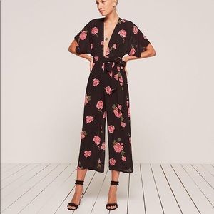 Reformation Floral Print Jumpsuit